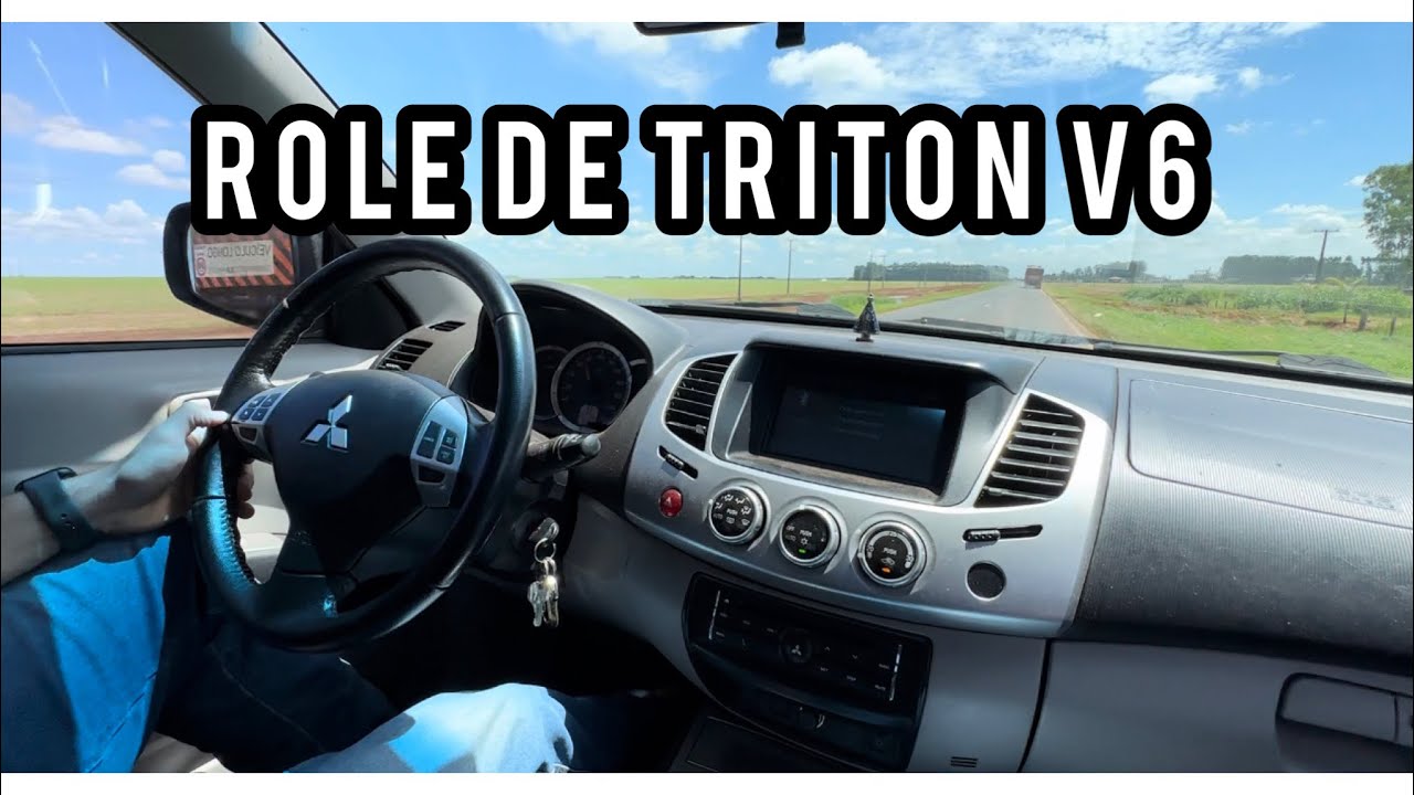 ANDANDO FORTE DE TRITON V6 🚜💨 BEBE MUITO ???