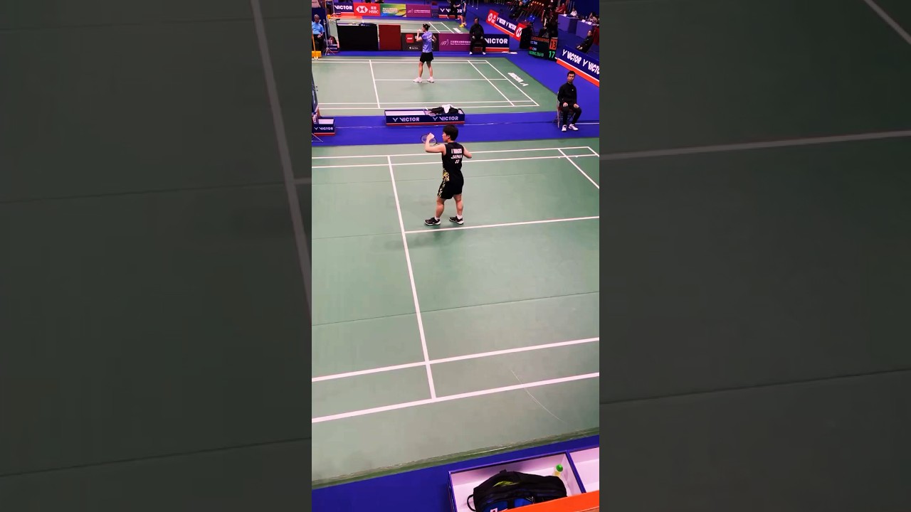 Badminton women single footwork of #Akane #Yamaguchi