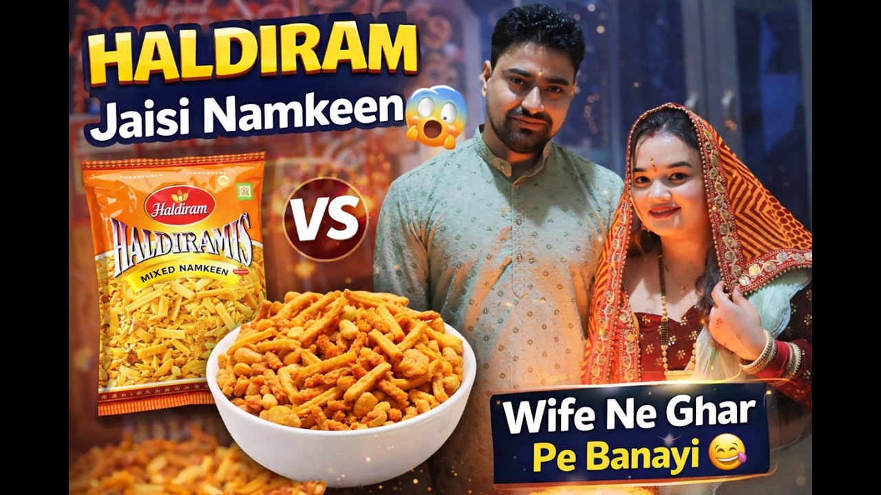 “Homemade Namkeen 😍 | Family Food Vlog”