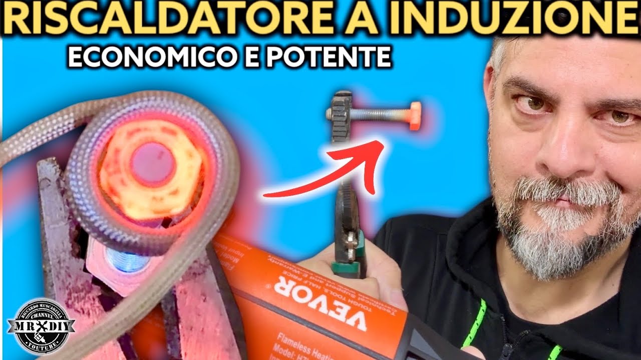 Sbloccare e svitare viti e bulloni bloccati con il riscaldatore a induzione. #VEVOR #Virmer #Wattsan