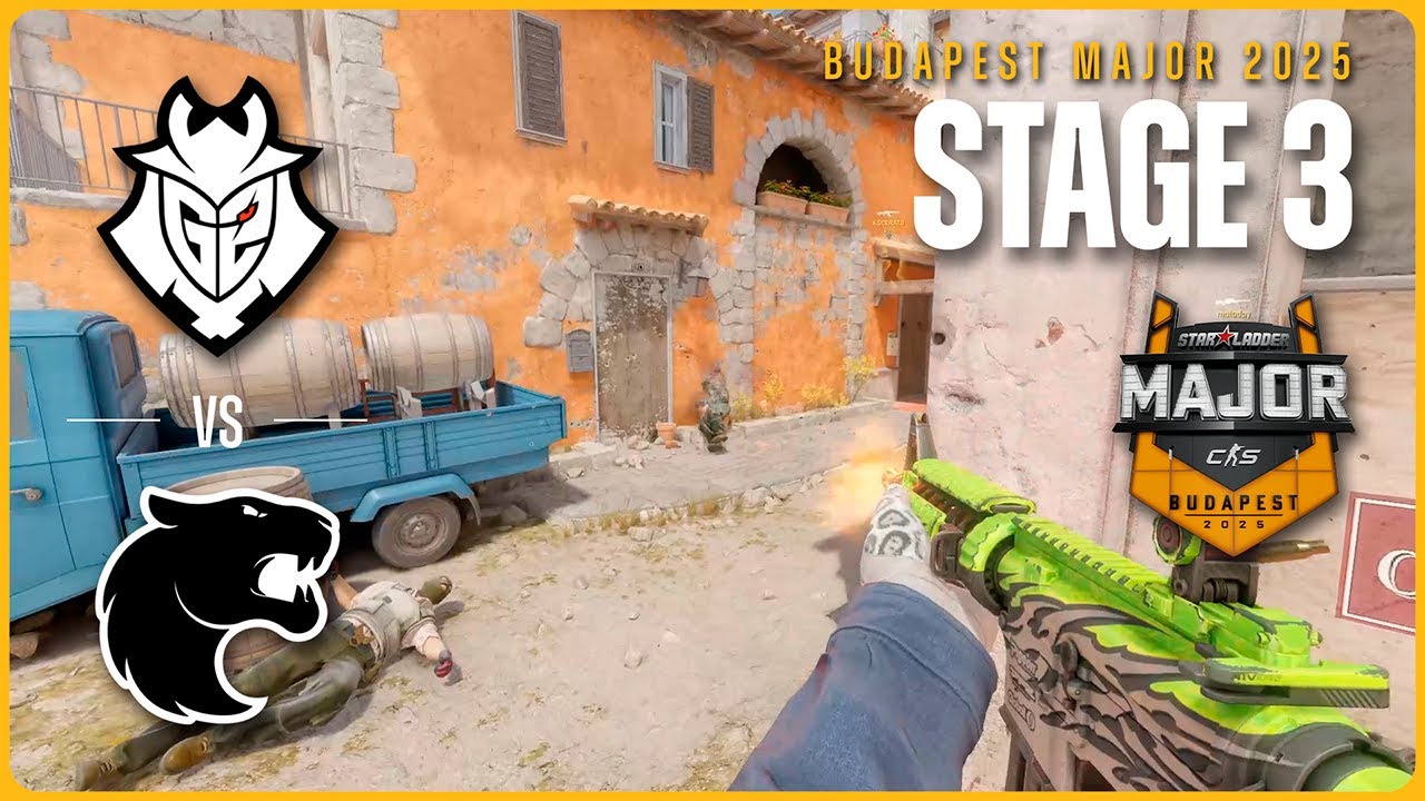 WINNER TO PLAYOFFS! G2 vs FURIA - HIGHLIGHTS - StarLadder Budapest Major 2025 - STAGE 3 | CS2