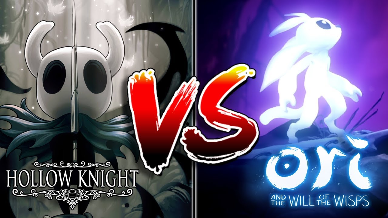 Hollow Knight Vs Ori and the Will of the Wisps - Battle of the Metroidvanias (Original)