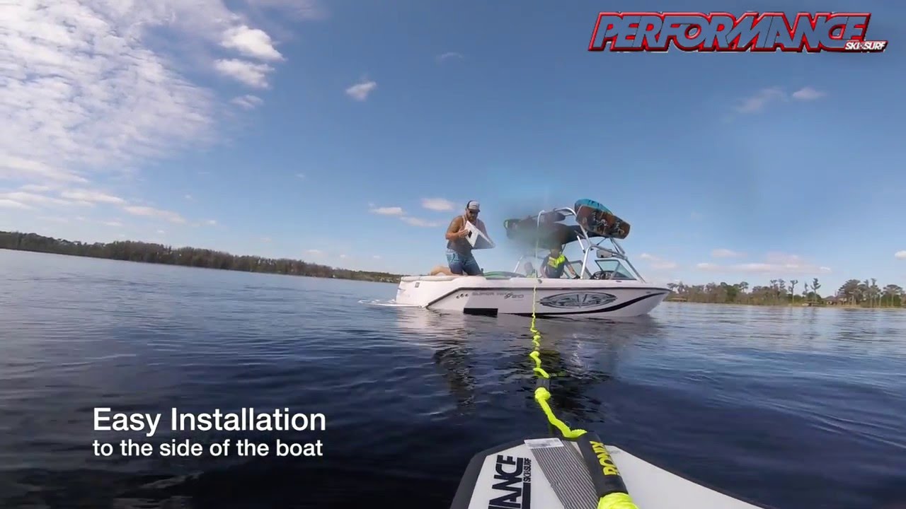 Ronix Eight.3 Wake Surf Shaper - On a 2005 Nautique 210