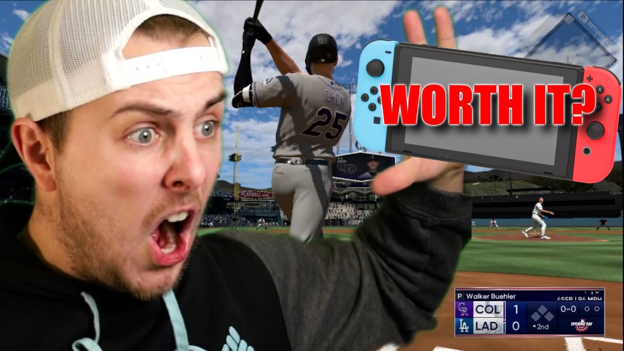 MLB the Show 22 Nintendo Switch Gameplay - IS IT WORTH IT?