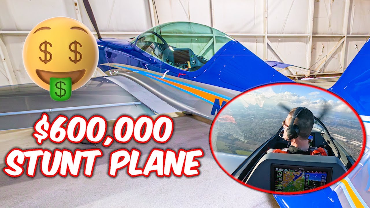 (4K) Flying a $600,000 Unlimited Aerobatic Stunt Plane | Pilot POV (GB1 GameBird)