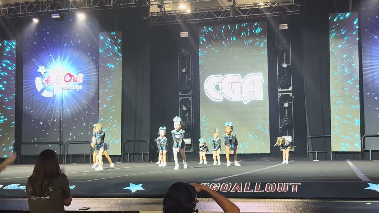2025-2026 CGA Tiny Tide All Out Championships Orlando Florida @CGAcheer 
