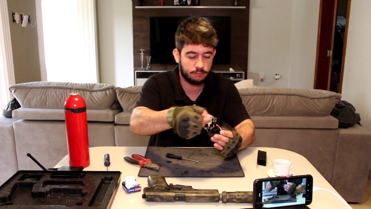 Reparo de vazamento mk 23 tokyo marui - #airsoft