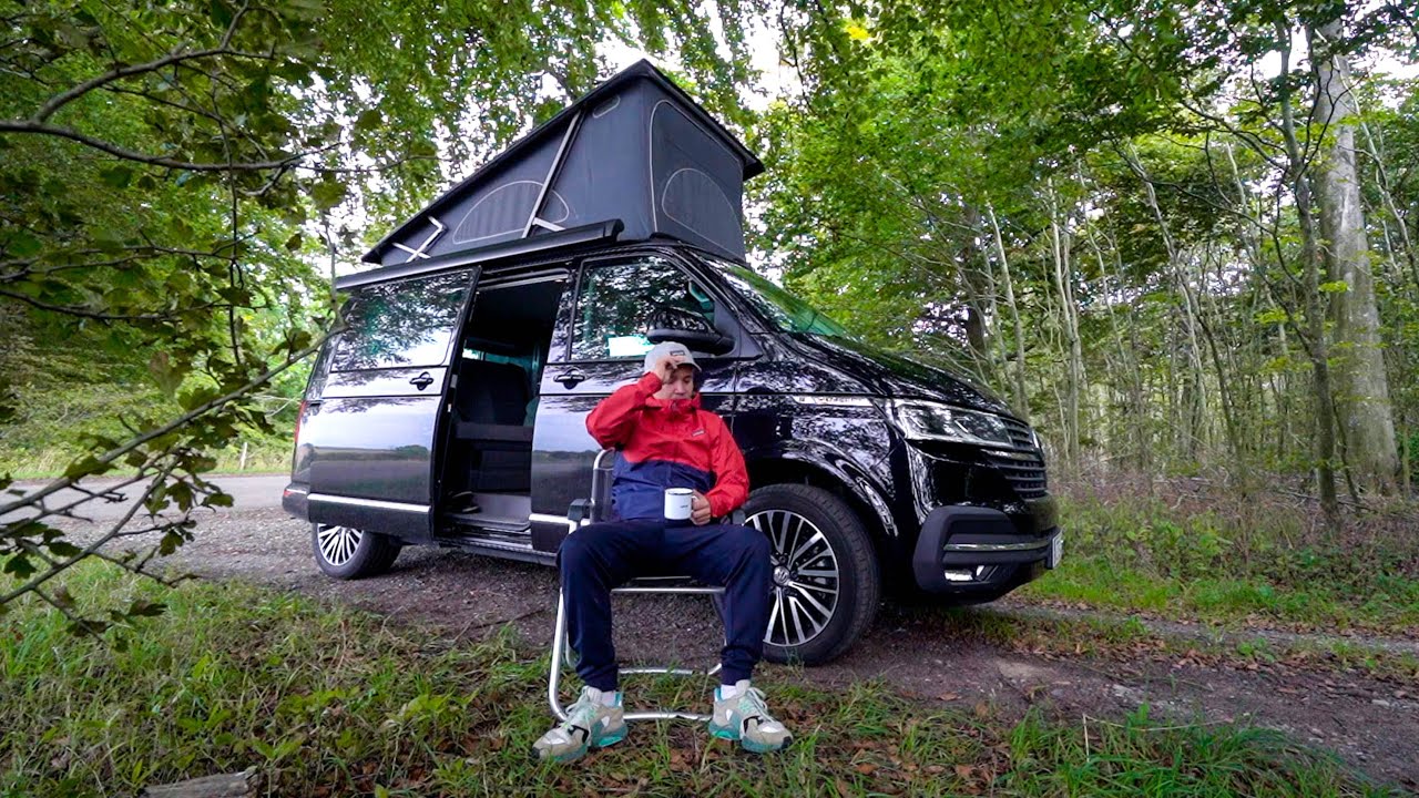 VANLIFE DANMARK #3 ALENE ET ØDE STED I SKOVEN - VW CALIFORNIA OCEAN 2020