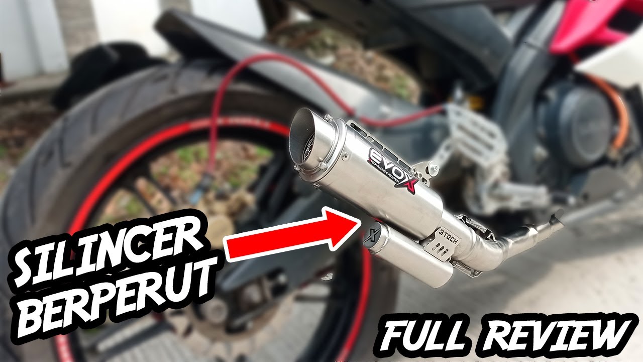Bongkar Spek Knalpot 3Tech Evox X3NRS!!!