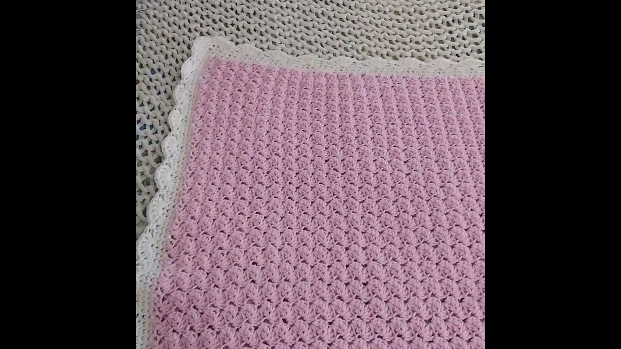 Feb 2024 Handcrafted Crochet Baby Blanket