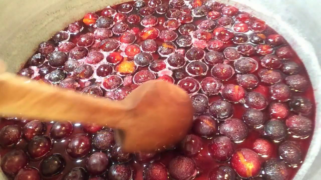 Ароматное сливовое варенье  -  на зиму !