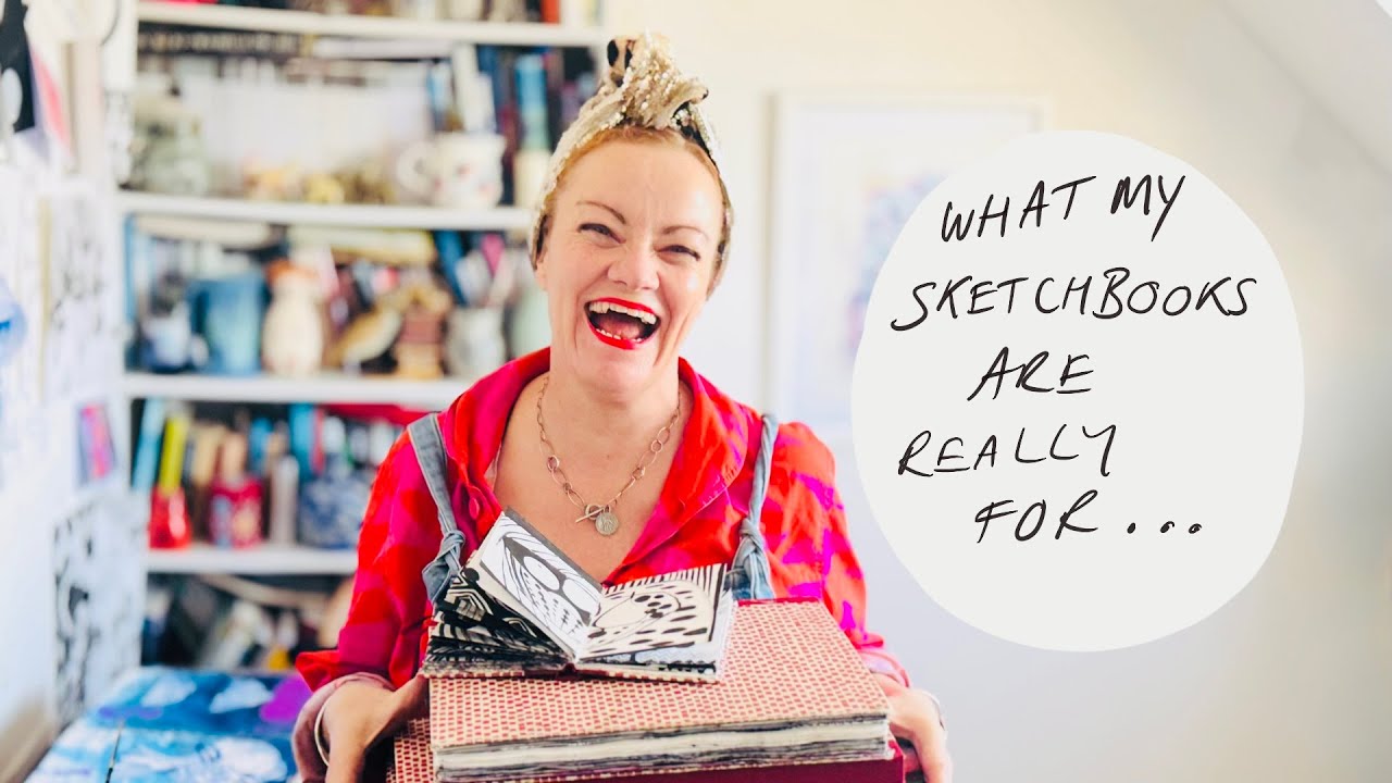 🌱 What My Sketchbooks Are Really For: Sketchbooks, Seeds, and Slow-Growing Ideas