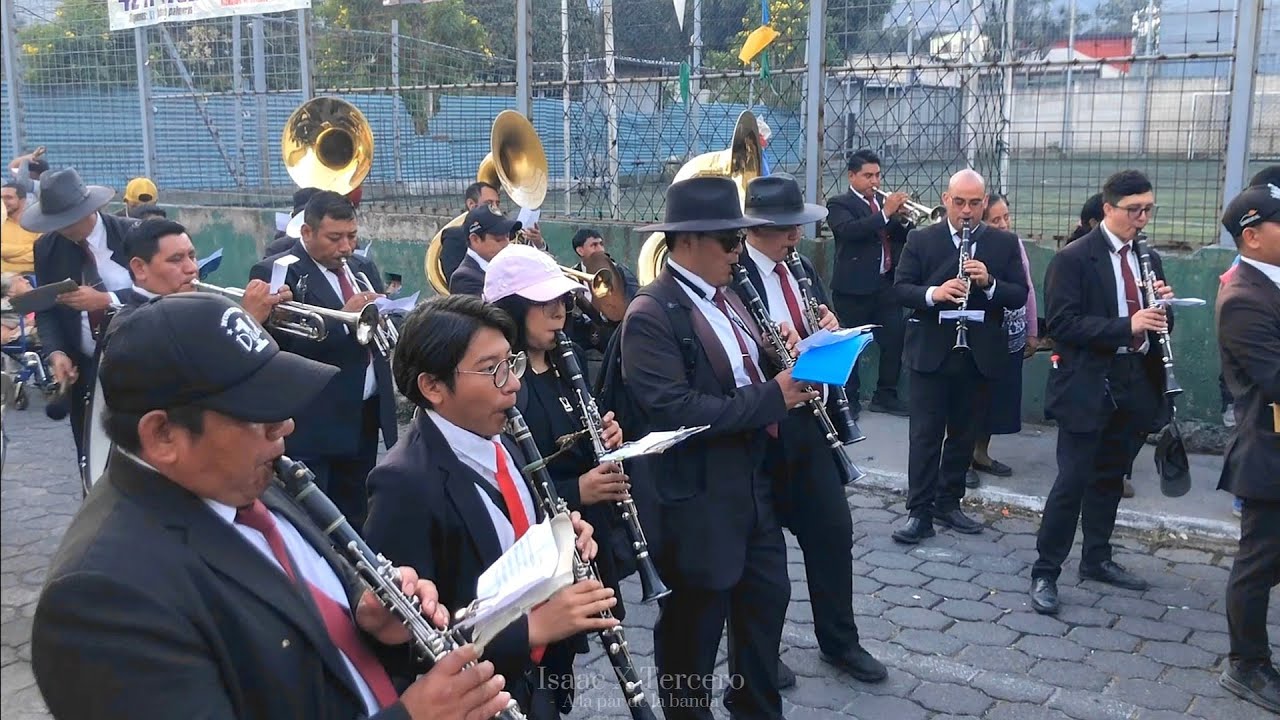 Cumbia: EL NEGRO JOSÉ con la banda del maestro Erick Portillo ~ Inmaculada C. de Amatitlán 2025