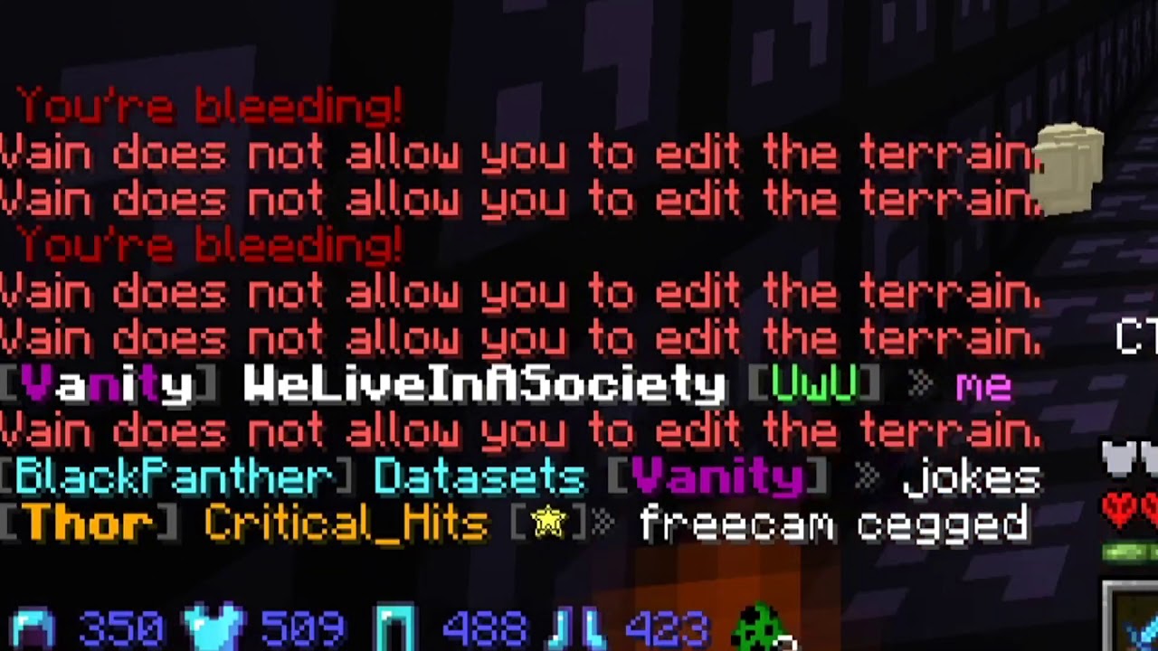 COUNTERING VAIN?!?! THEY CALLED ME OUT FOR CHEATS!!! | VanityMC - Factions - Heroic