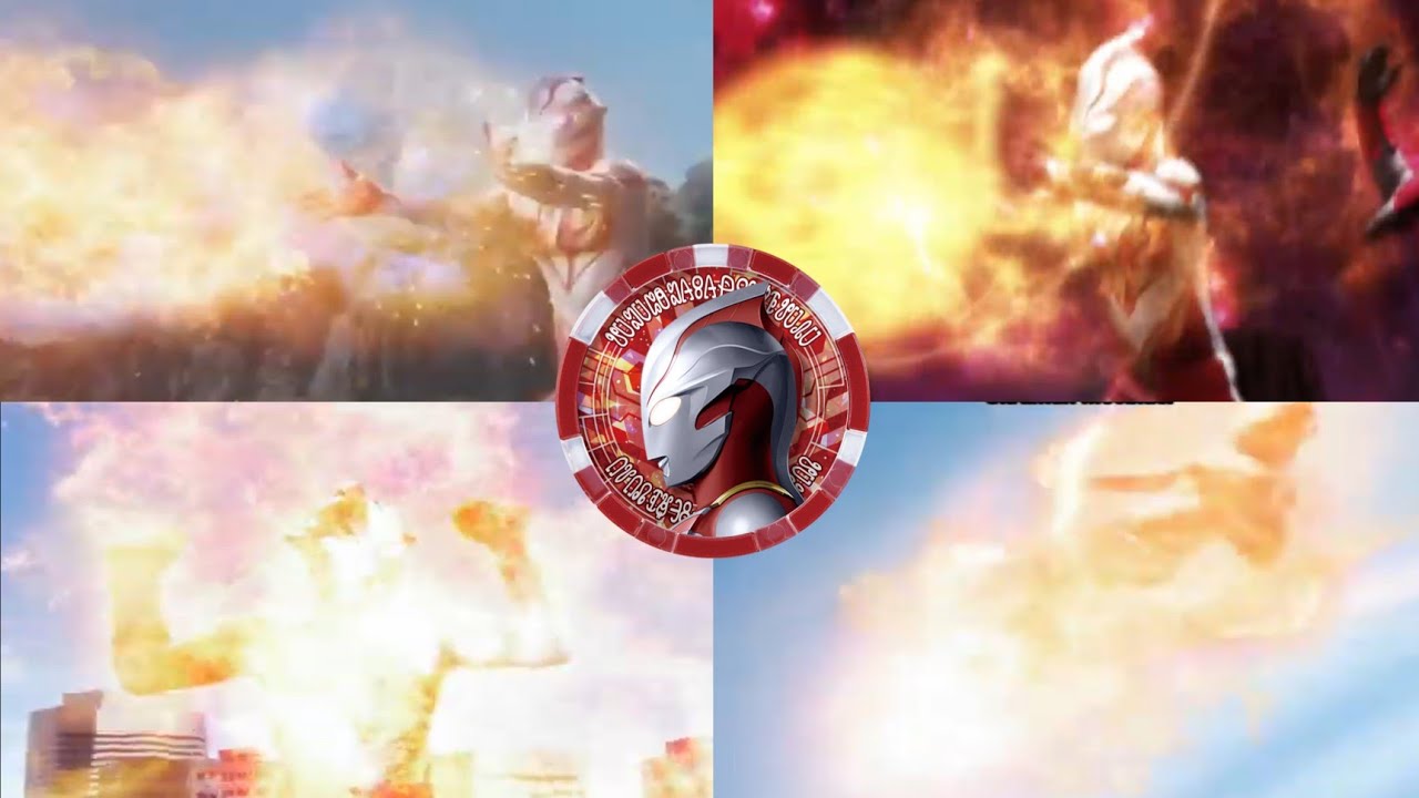 【ウルトラマンメビウス】Ultraman Mebius (Mebius Burning Brave) All Technique