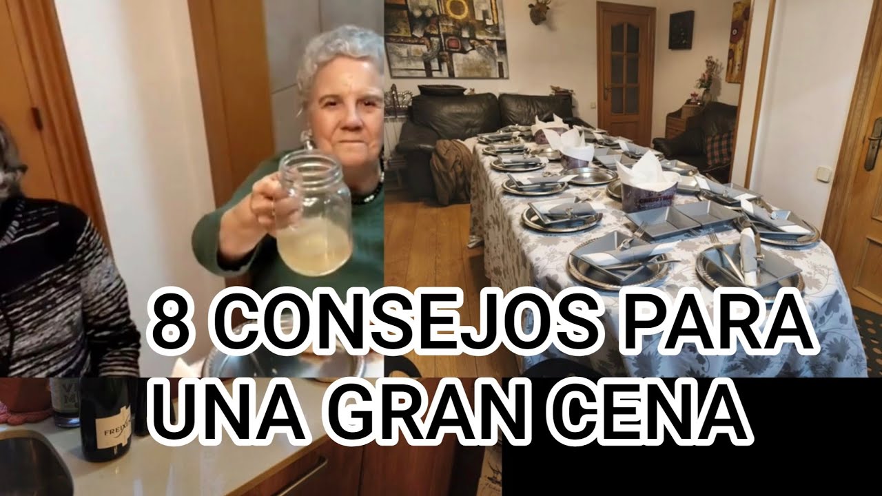 8 CONSEJOS PARA UNA GRAN CENA FAMILIAR