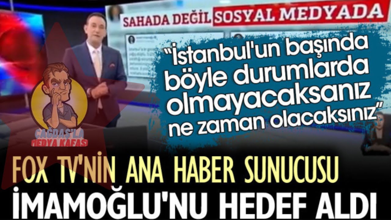 Fox Tv'nin Ana Haber Sunucusu | Burak Birsen İmamoğlu'nu hedef aldı. #foxtv #imamoğlu #sel&ccedil;uktepeli