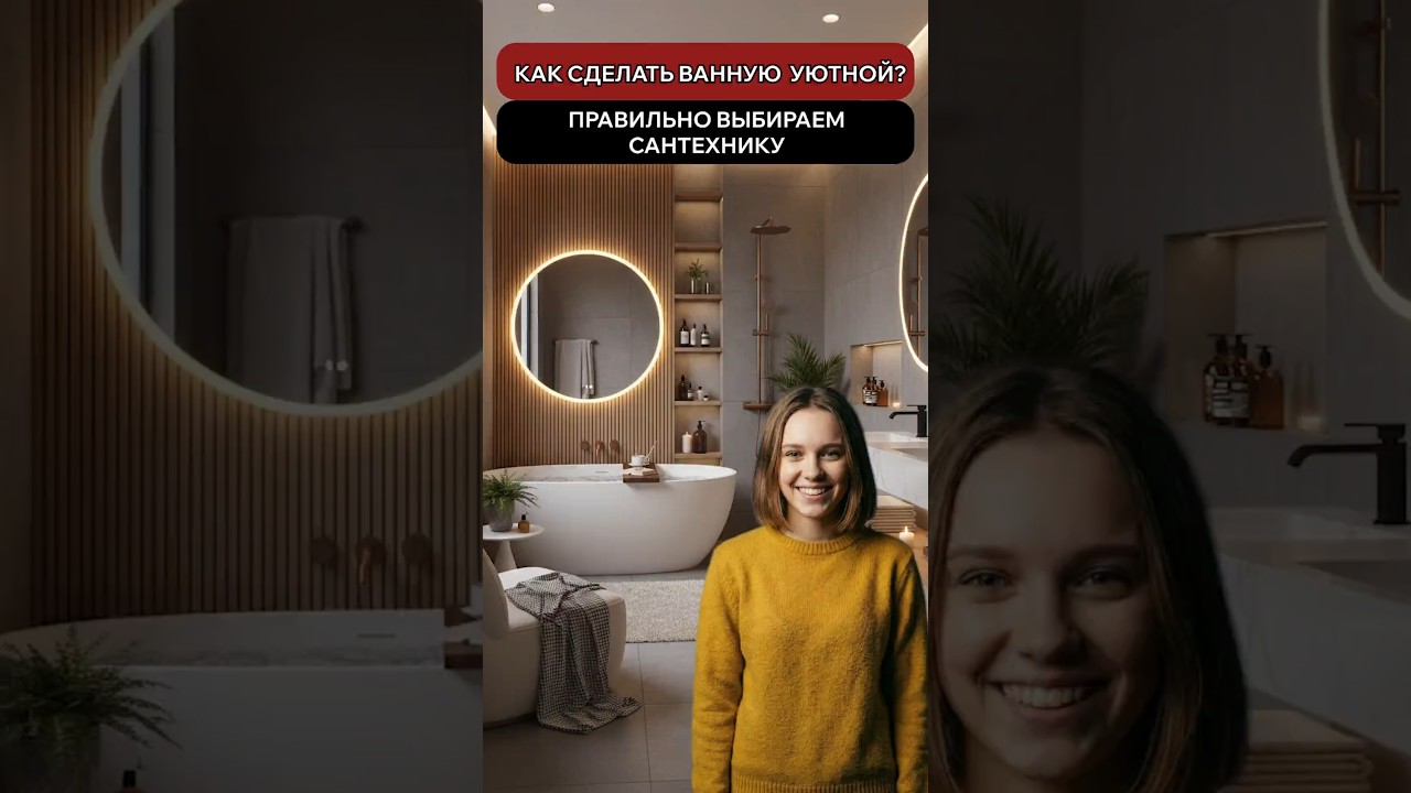 Как сделать ванную уютной? #витионгруп #дизайнинтерьера #ремонтквартир