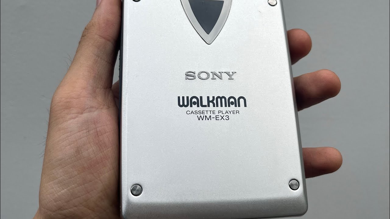 Thay dây máy cassette cầm tay sony wm-ex3(sony wm-ex3 cassette player repair)