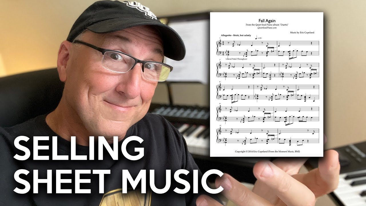 How to Sell SHEET MUSIC and Make Music Income | A New Music Income Stream for YOU?