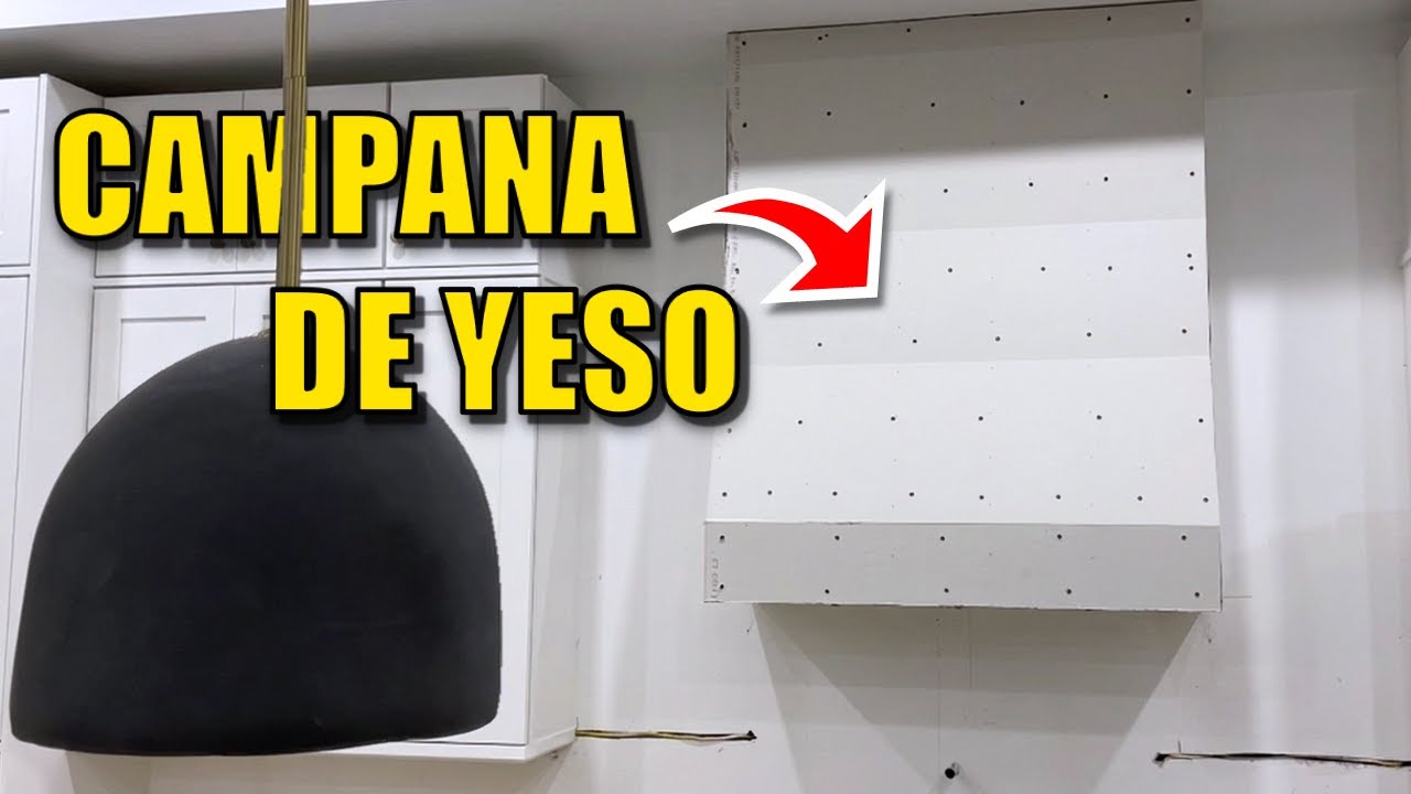 C&oacute;mo Construir una Campana Extractora de Yeso