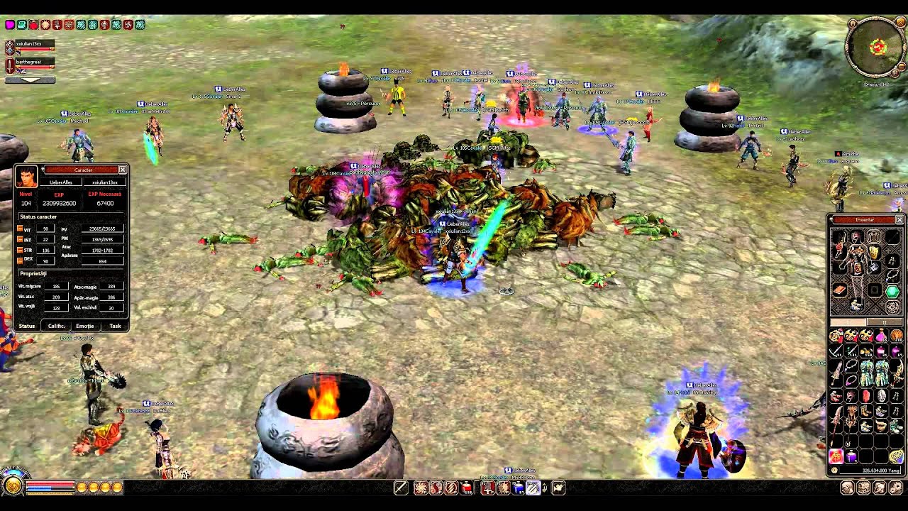 Metin2Ro Draco xxiulian13xx & barthegreat lvl 105