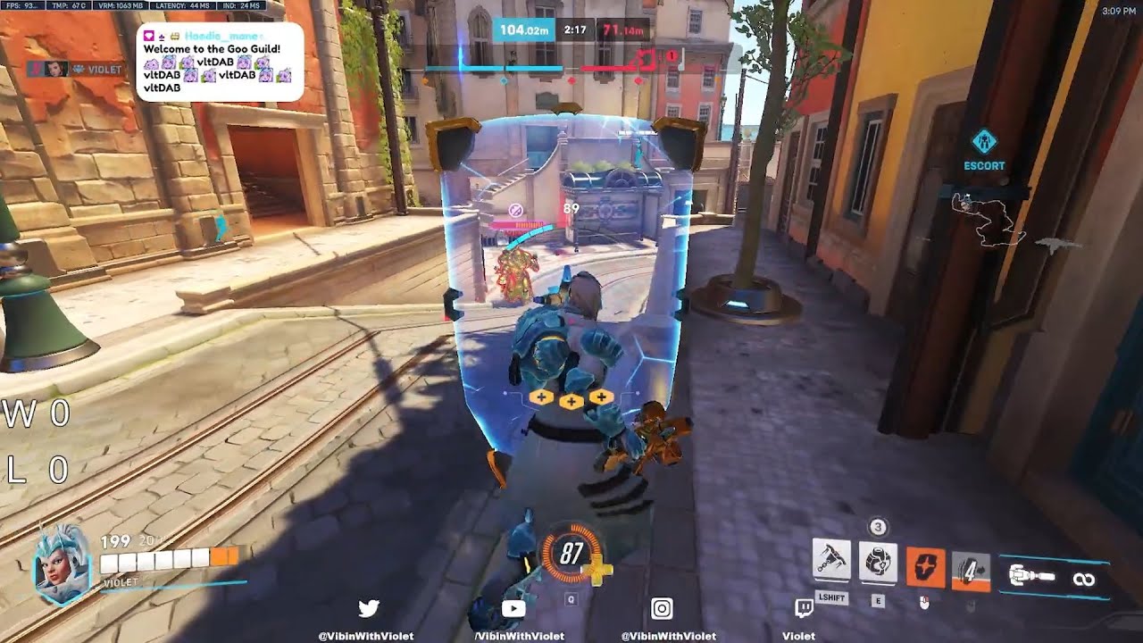 THIS IS WHAT 3000+ HOURS OF BRIGITTE LOOK LIKE ! VIOLET BRIGITTE GAMEPLAY OVERWATCH 2 SEASON 6