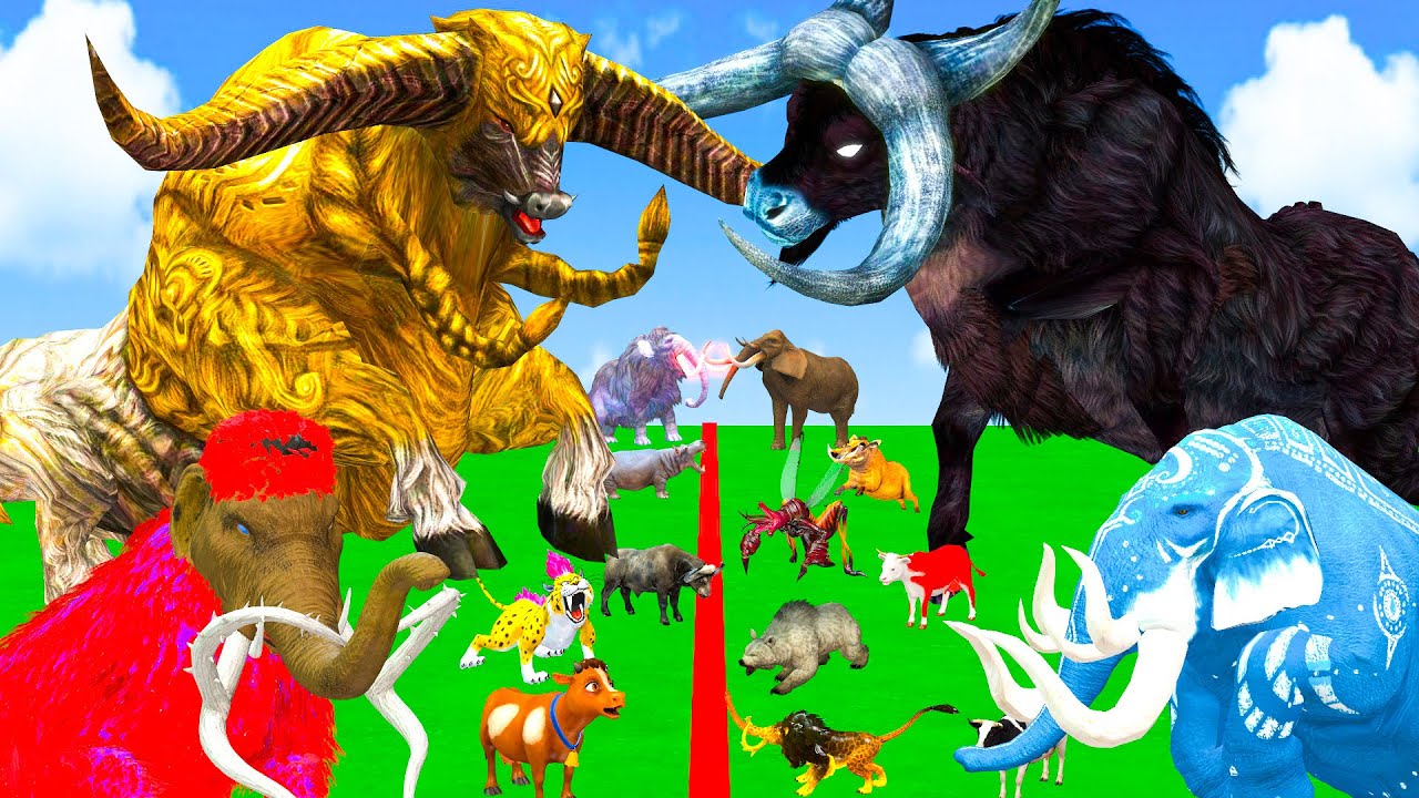Incredible Animals Race vs Dinosaurs vs Prehistoric Mammals Speed Race Run: Who Will Win? ARBS #2026