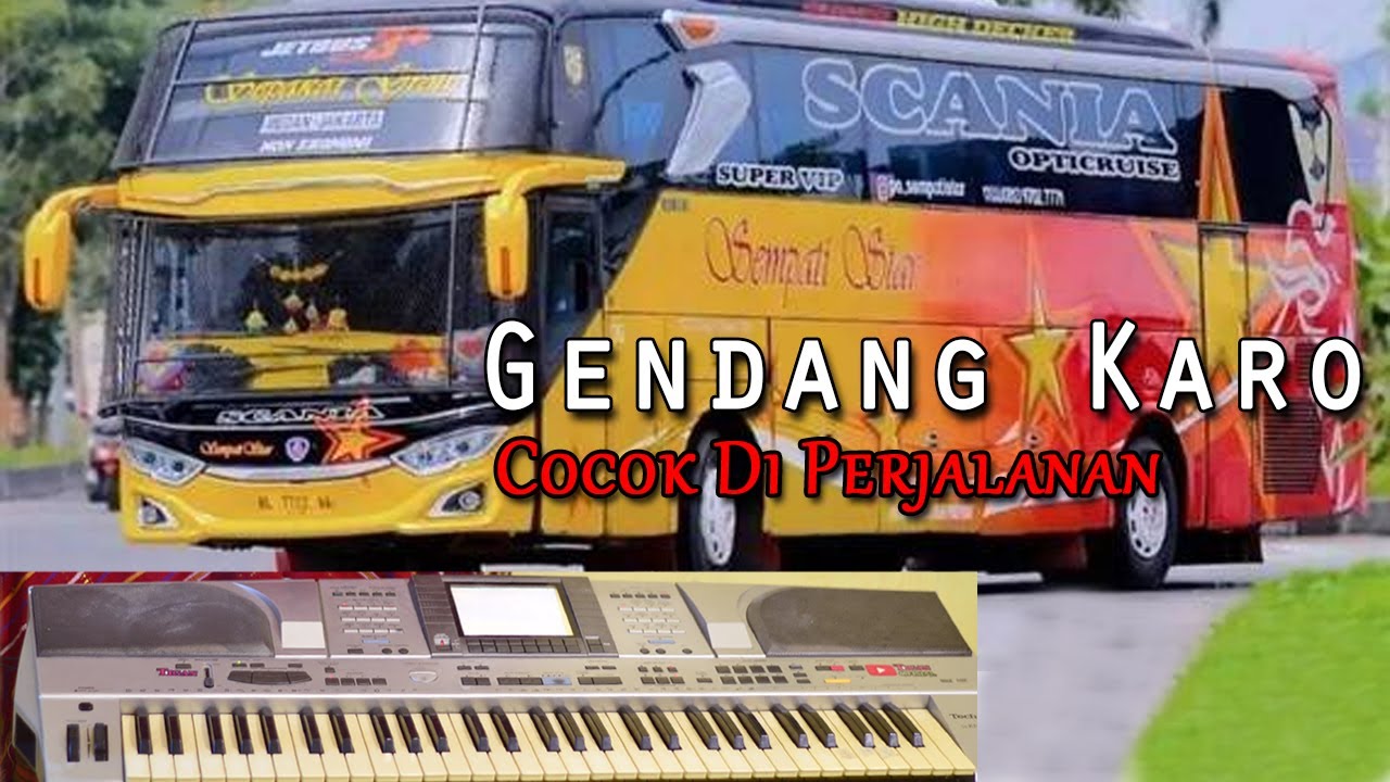 GENDANG KEYBOARD KARO - COCOK TEMAN PERJALAN || NONSTOP GENDANG KARO