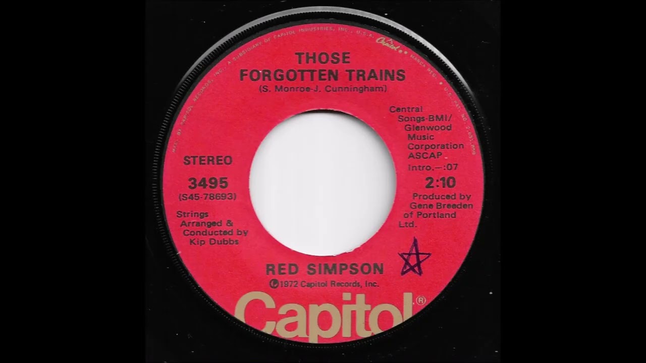 Red Simpson - Those Forgotten Trains
