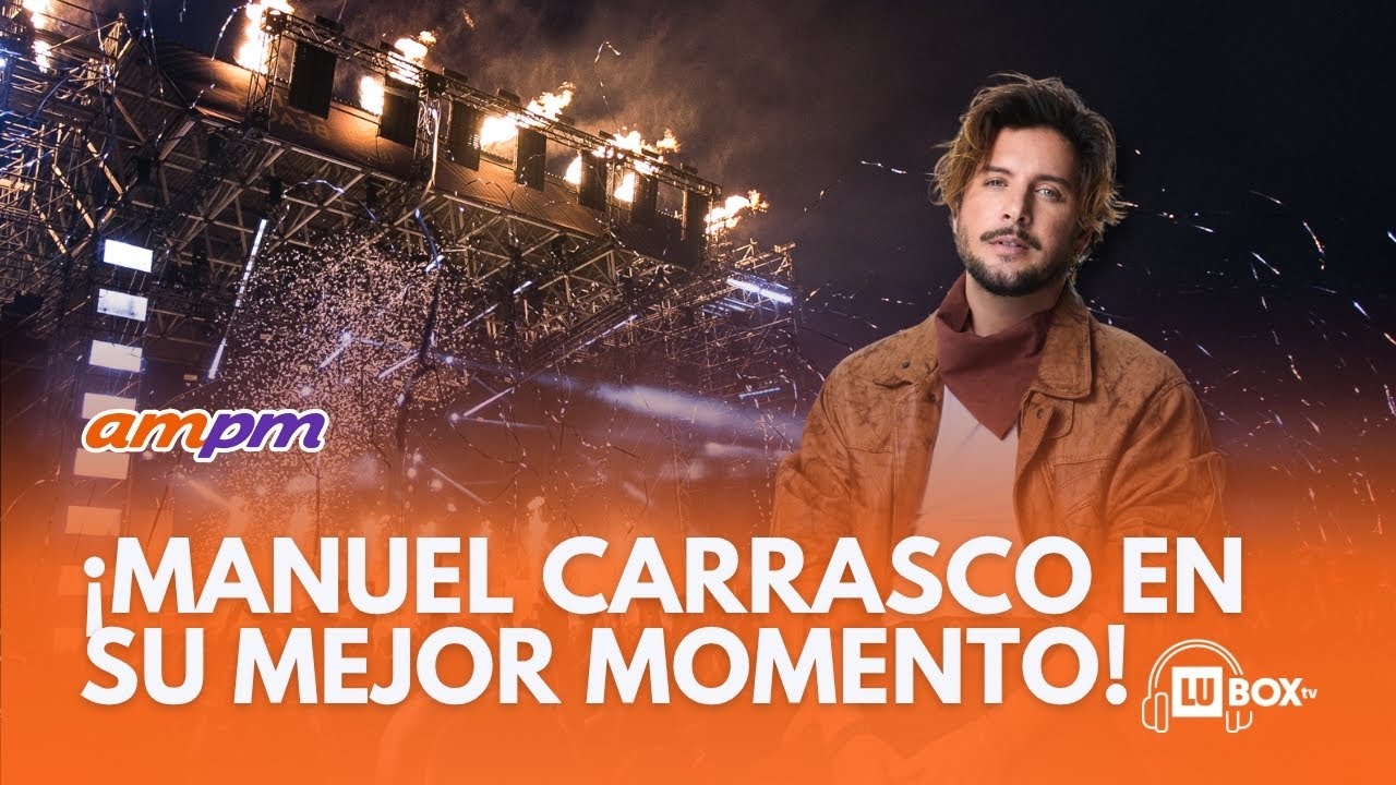 Manuel Carrasco lo está logrando TODO… ¡y va por más!