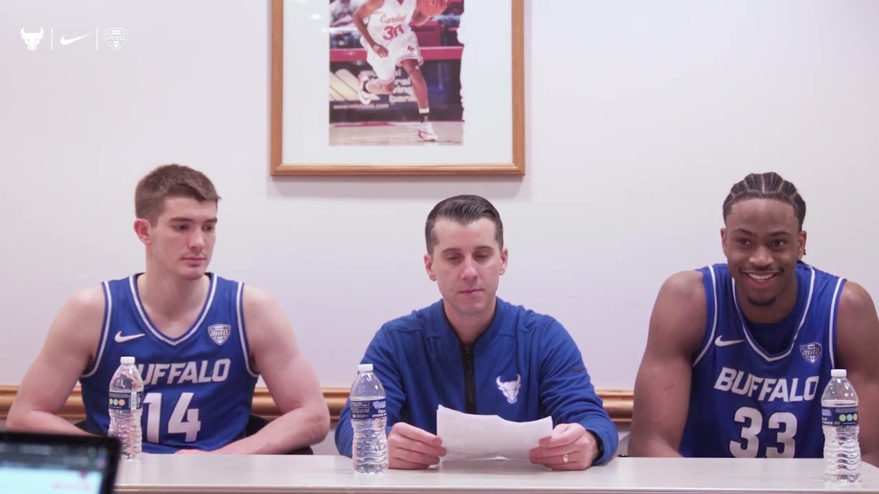 UB Men's Basketball Postgame Presser vs. Ball State