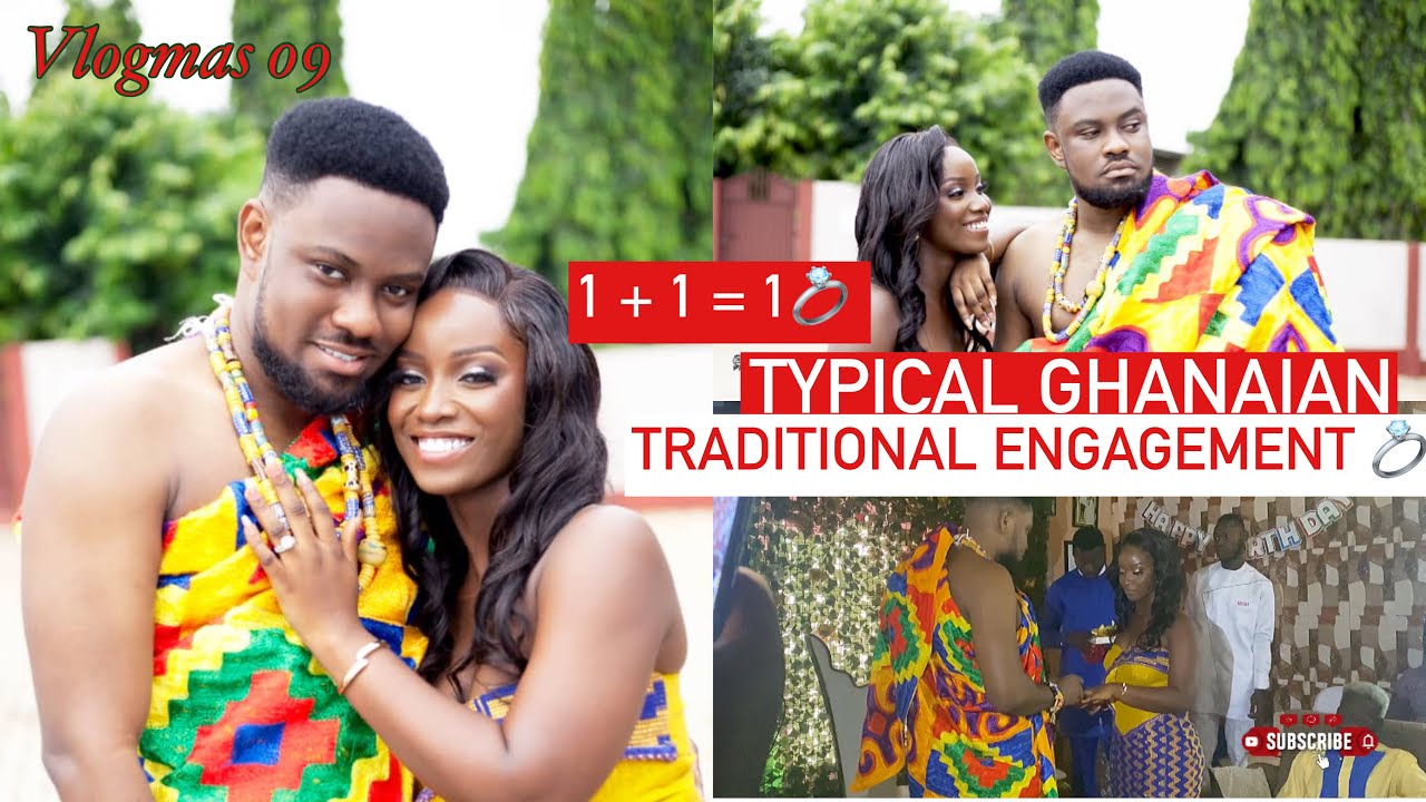A real Ghanaian traditional engagement ceremony | The Ashanti culture | vlogmas 09