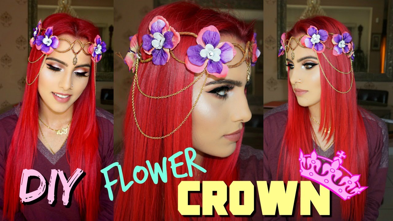 DIY FLOWER CROWN ♕