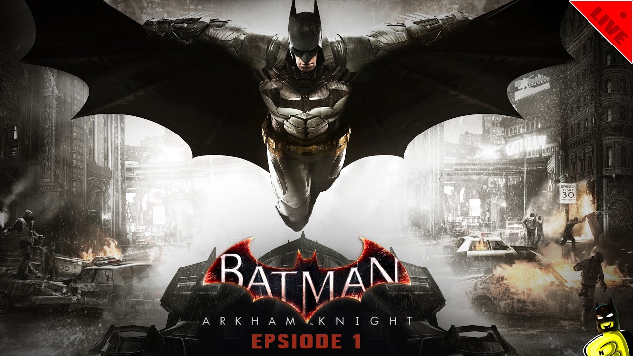 Batman Arkham Knight: First Time Playing Ep. 1 (on PS5) - HTG