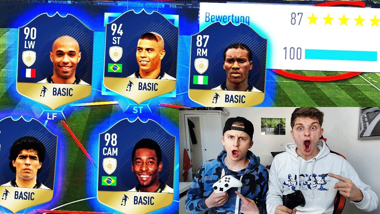 Ultra heftiges ICON Softair FUT DRAFT Battle vs. kleinen BRUDER 🔥⛔️ Fifa 18 Ultimate Team Deutsch