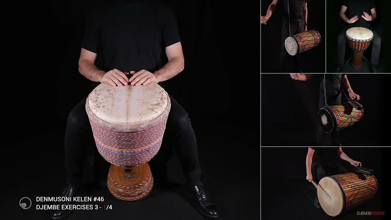 Denmusoni Kelen [Dununba] - Djembe Exercises 3 | Learn Djembe Online