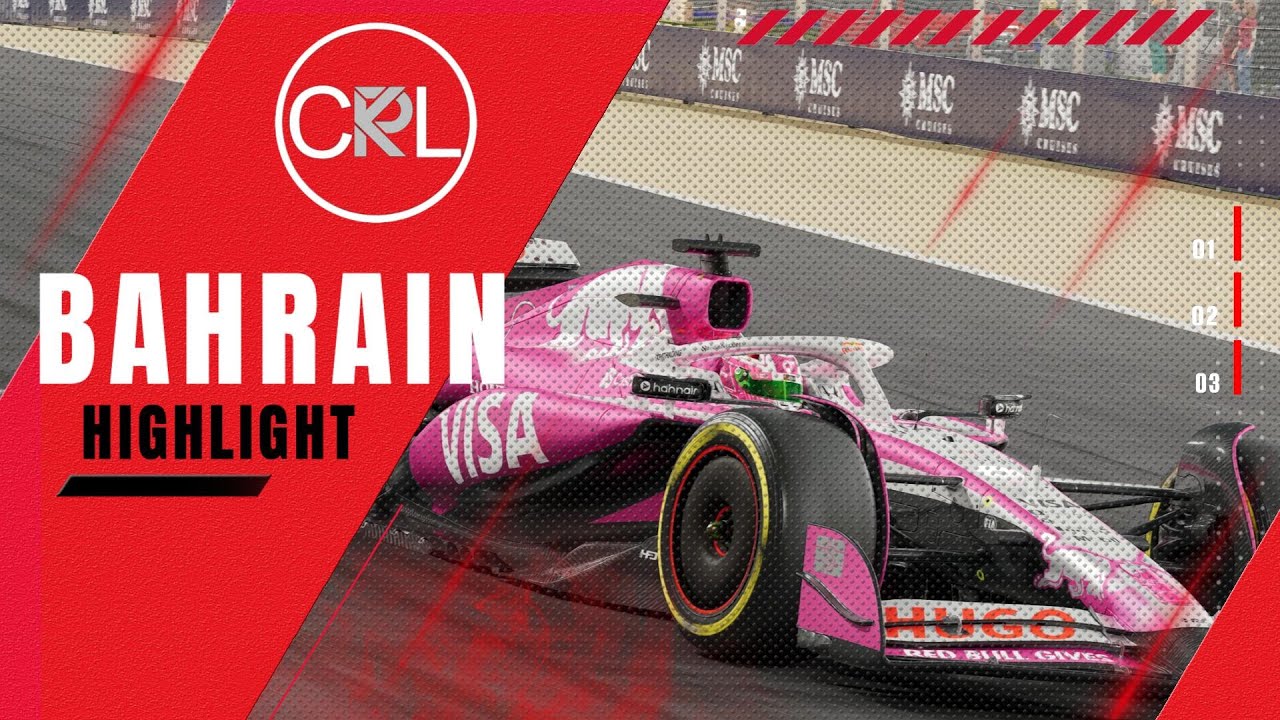 GP Bahrain Highlights | CRL Season 8 Rennen 1