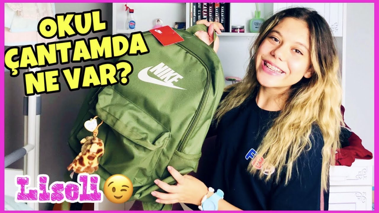 OKUL ÇANTAMDA NE VAR ? OKULA DÖNÜŞ  ÇANTAMI ve KALEMLİĞİMİ HAZIRLIYORUM LİSELİ OLDUM. Tuana Zeybek