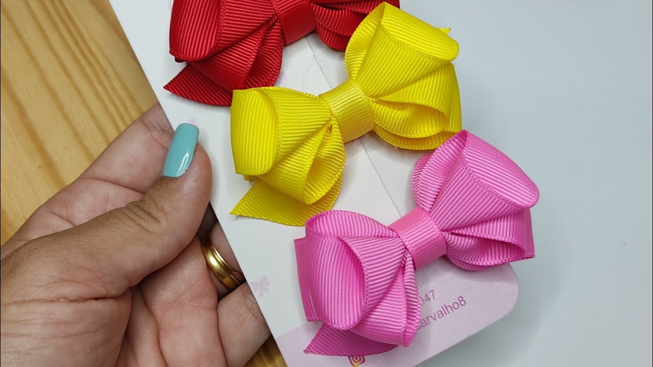 Mini Laço Bianca Fita N 5 🎀