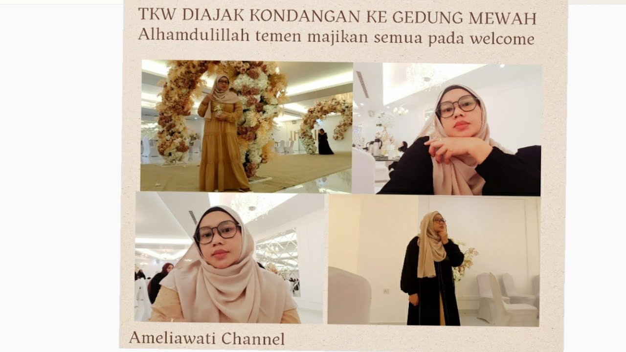 TKW DIAJAK KONDANGAN KE GEDUNG MEWAH SAMA MAJIKAN