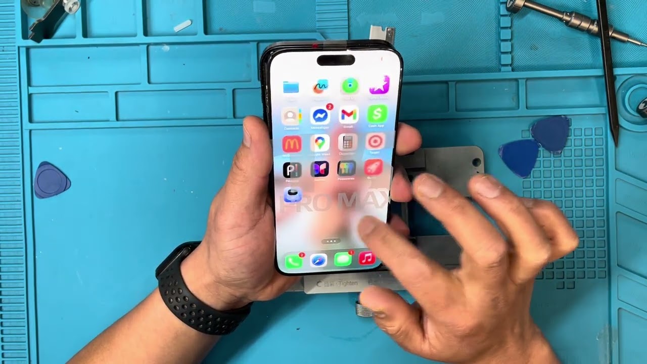 iPhone 15 pro max screen repair full video