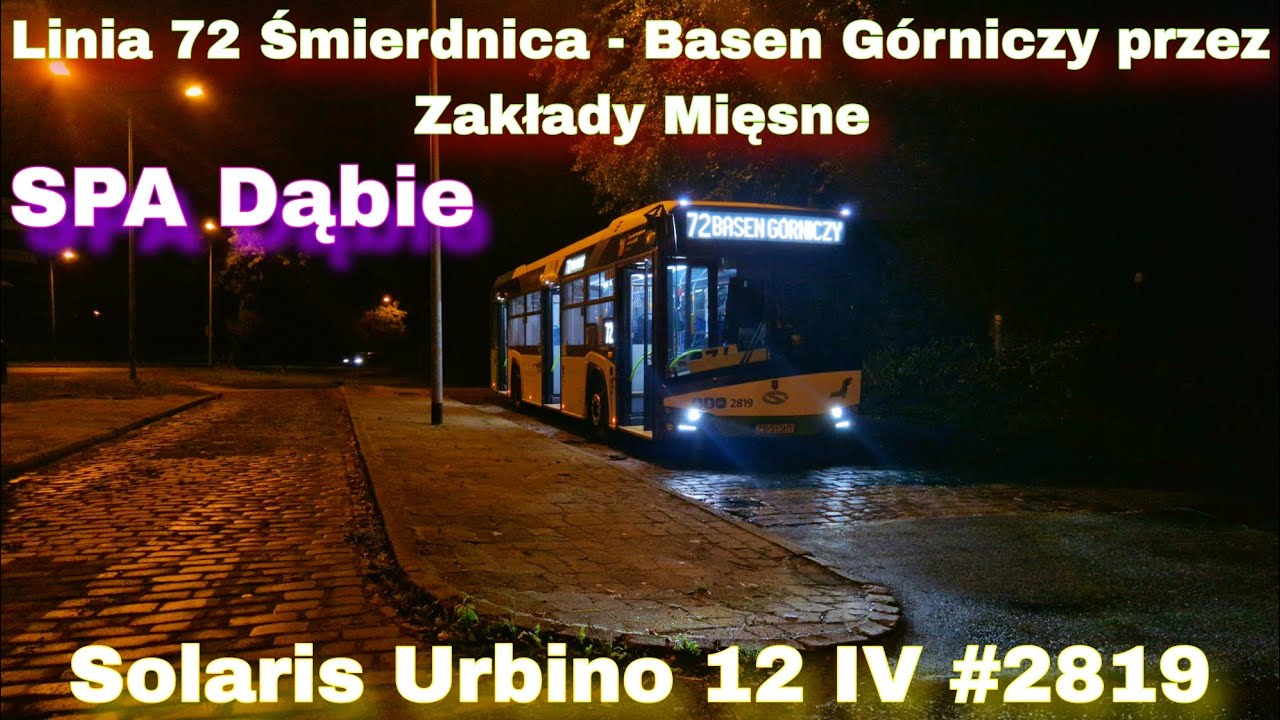 SPA Dąbie - Linia 72, Solaris Urbino IV #2819