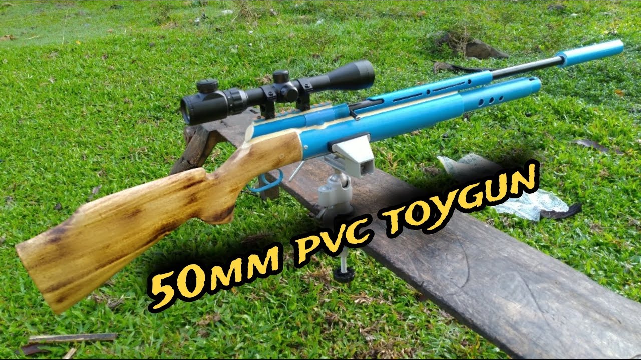 50mm body chamber pvc toygun powerd by gas #toygun #slingshot ||Kharding Lifestyle