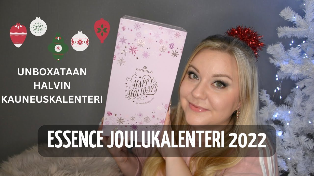 ESSENCE JOULUKALENTERI HAPPY HOLIDAYS | Unboxaus