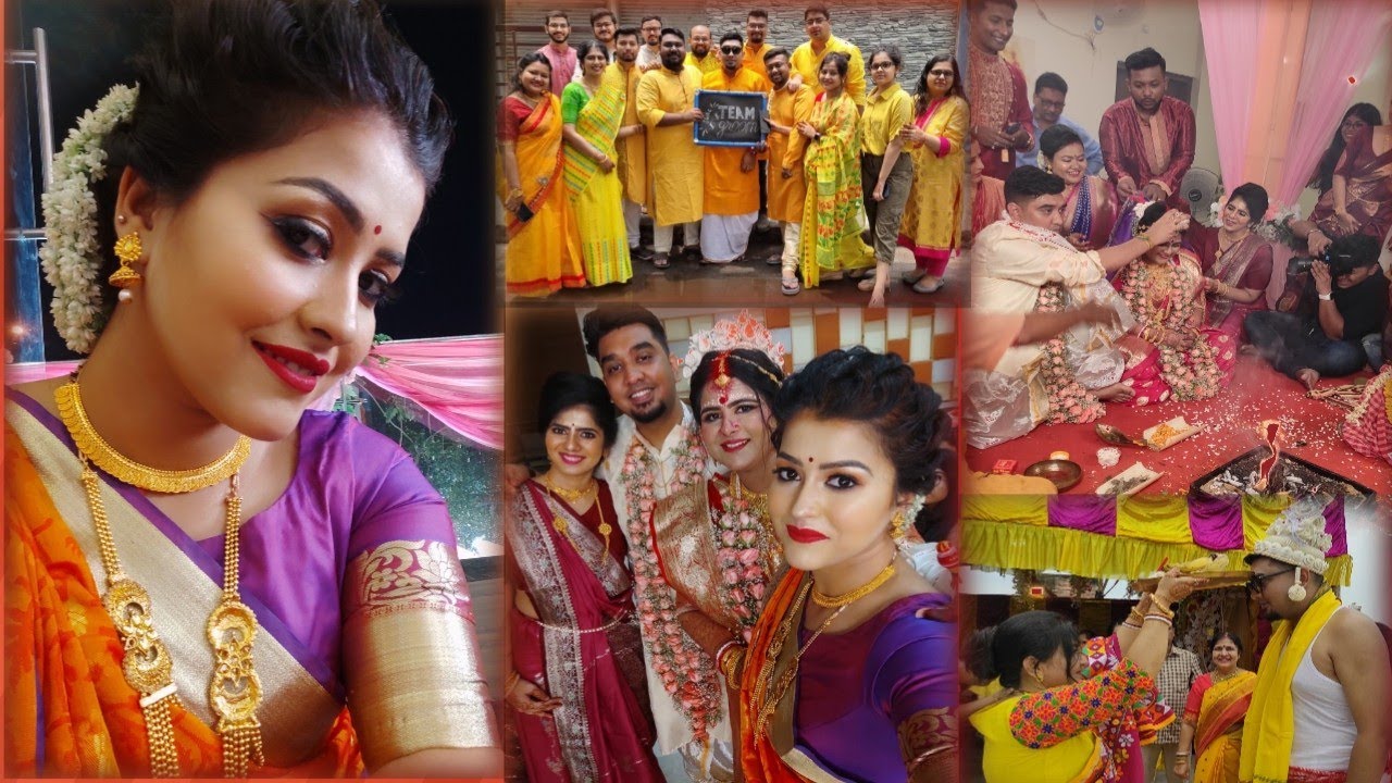Bengali Marriage Rituals | Bengali Wedding/বাঙ্গালী বিবাহ | Bengali Lifestyle Vlog Biye Bari Part 2