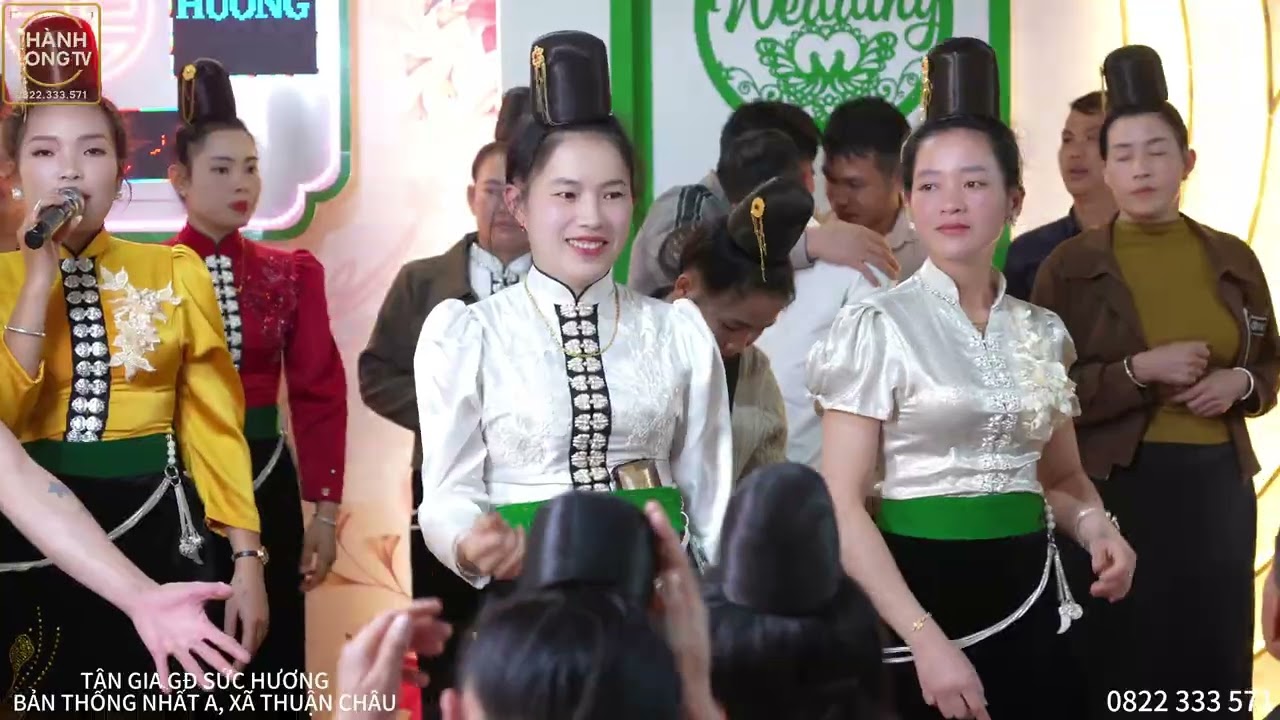 NHẠC SÀN HIỆN ĐẠI MỪNG TÂN GIA GĐ SỨC HƯƠNG BẢN THỐNG NHẤT A, XÃ THUẬN CHÂU, SƠN LA