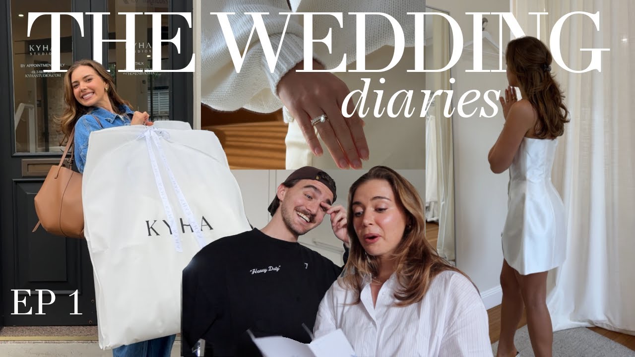 the wedding countdown is ON 💍 how I&rsquo;m feeling, picking up my dress, choosing rings