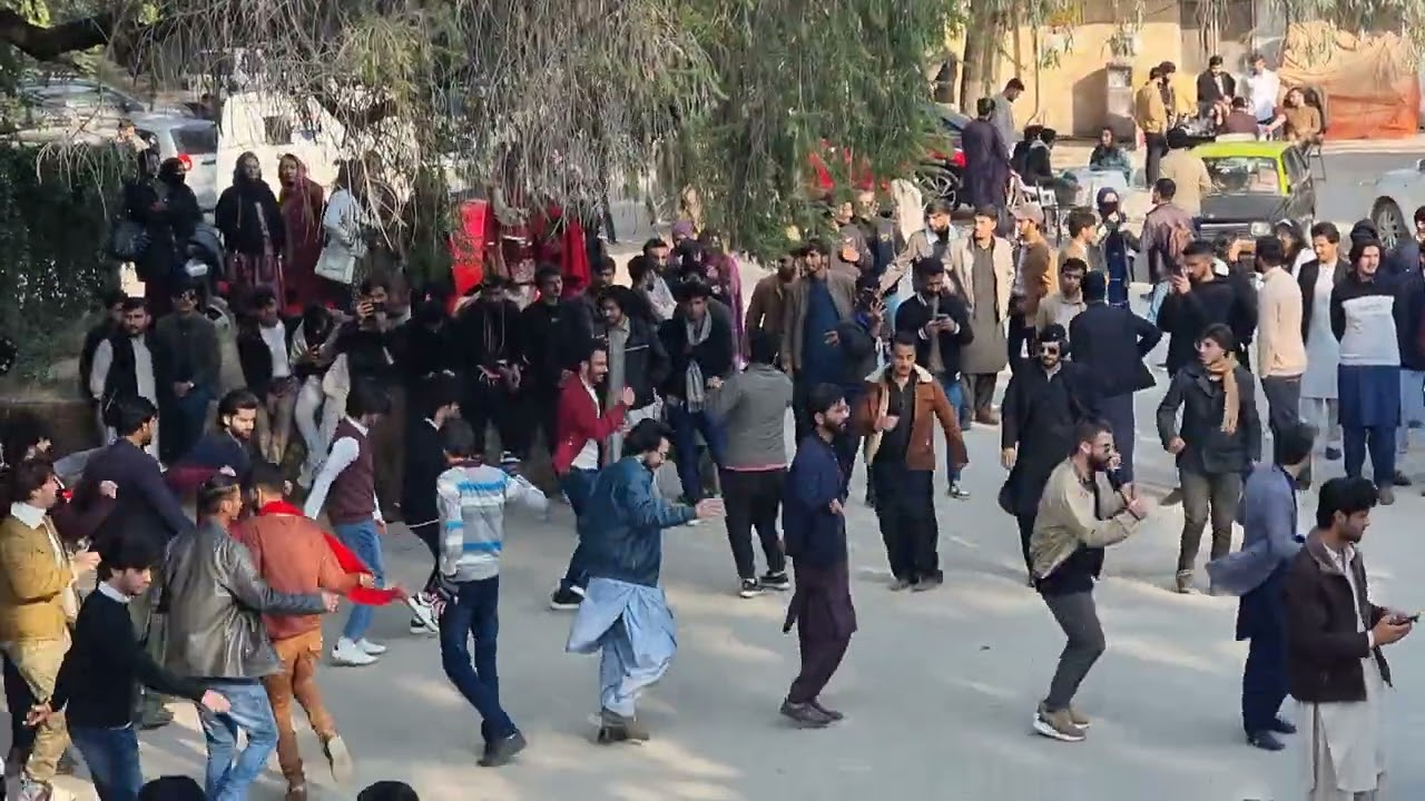 Pashtoon Grand Night jashan Quaid e azam University Islamabad Dhol Attan  PashtoonStudentCouncilQAU