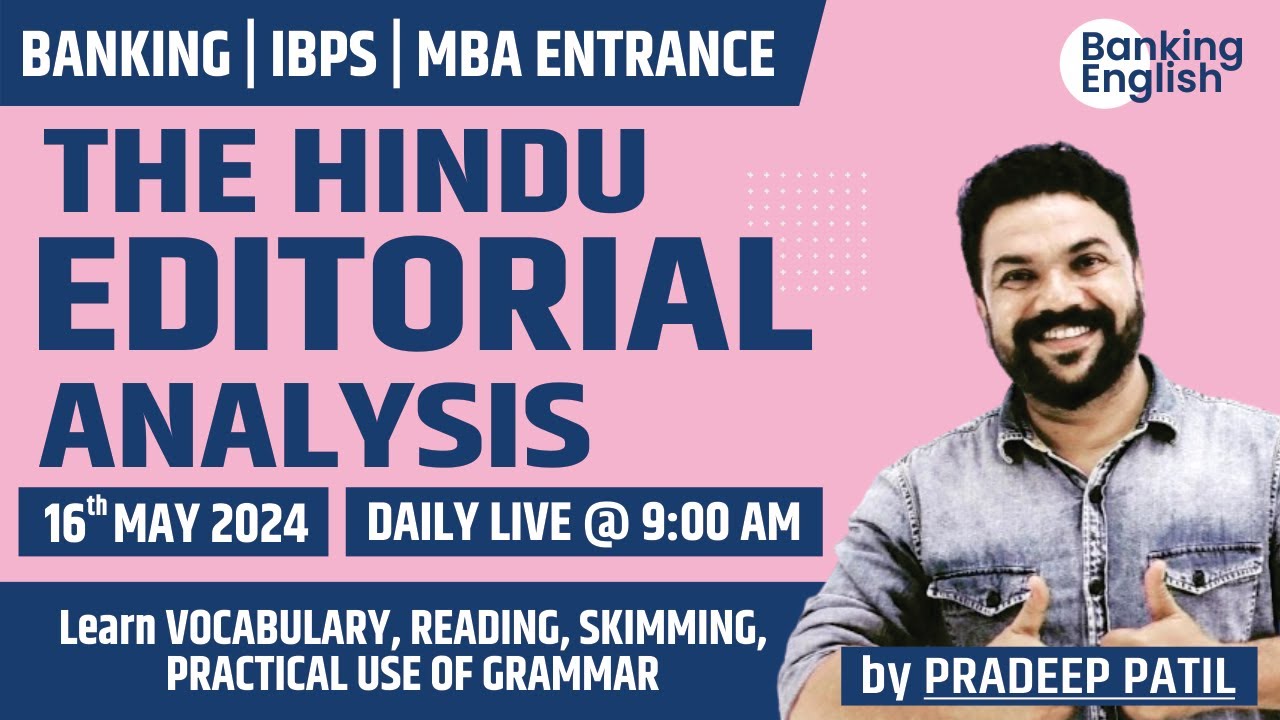 Learn VOCAB, READING, SKIMMING, ERRORS, GRAMMAR USE, 16th May, 2024  - PRADEEP PATIL